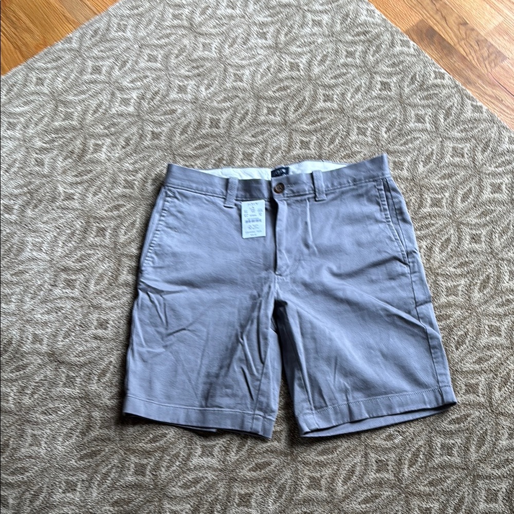 J. Crew Gray Flat Front Shorts
